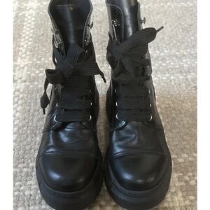 ALOHAS Leather CAN CAN Boots SZ 6 EUR 36